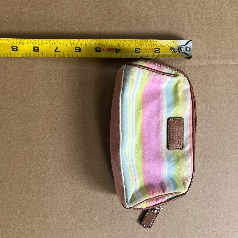 Coach make up bag